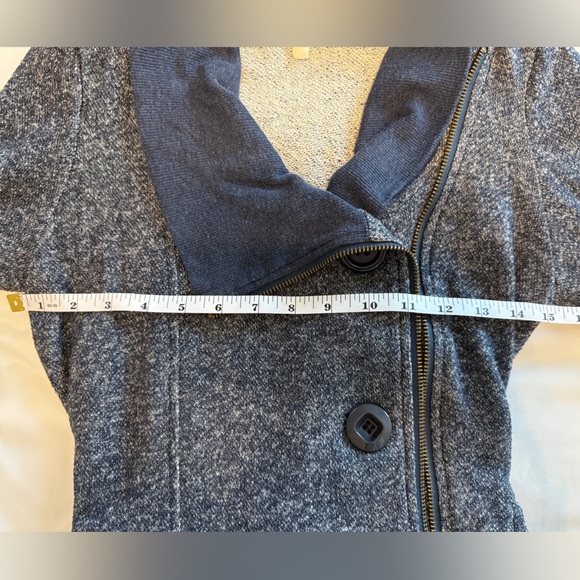 Mind Code Blue Sweater Jacket - Picture 6 of 8